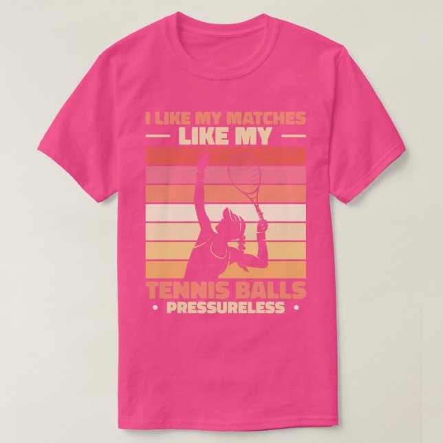I Like My Matches T-Shirt (Design Front)