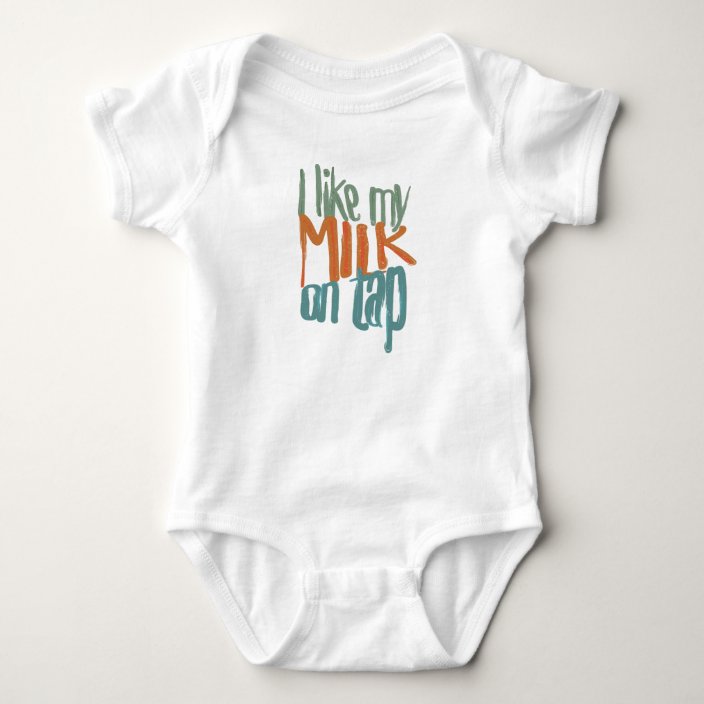 i love milk baby clothes