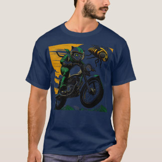I like my motorcycle my cat Cicadas Cat 2024 and m T-Shirt