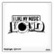 i like my music LOUD Wall Decal