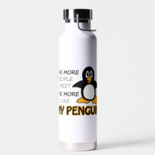 I Like My Penguin Water Bottle