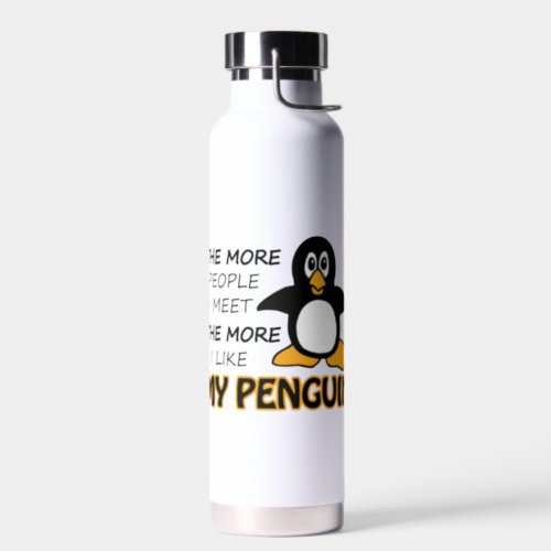 I Like My Penguin Water Bottle