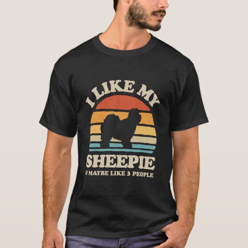 I Like My Sheepie Old English Sheepdog Dog Lover G T_Shirt