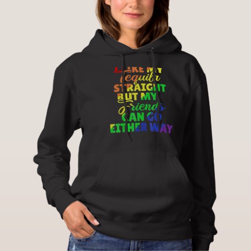 I Like My Tequila Straight But My Friends Can Go E Hoodie