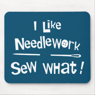 I Like Needlework Mouse Pad