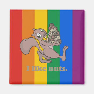 I LIKE NUTS MAGNET