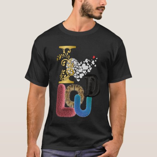 I like out loud On the mens hoodie T_Shirt