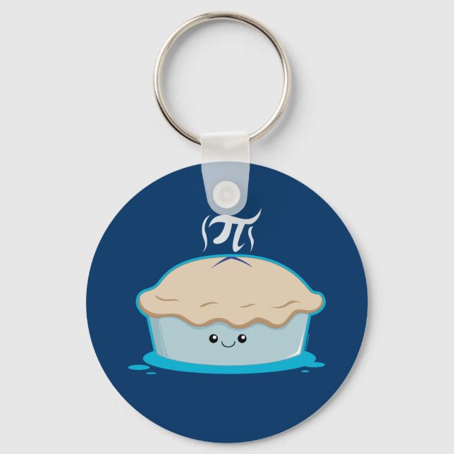 I Like Pi Keychain (Front)