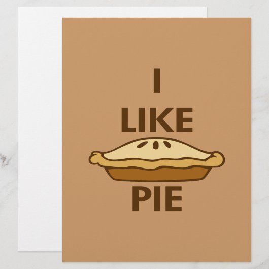 I Like Pie (Front/Back)
