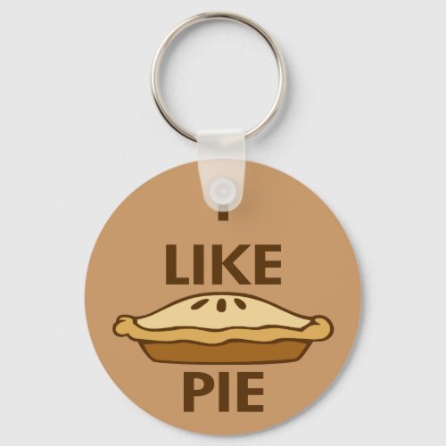 I Like Pie Keychain