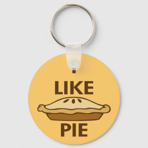 I Like Pie Keychain