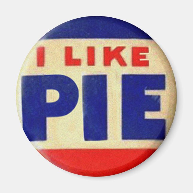 I LIKE PIE magnet (Front)