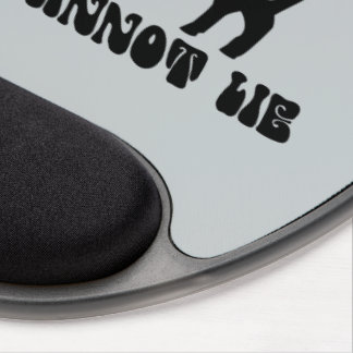 I Like Pig Butts And I Cannot Lie Gel Mouse Pad