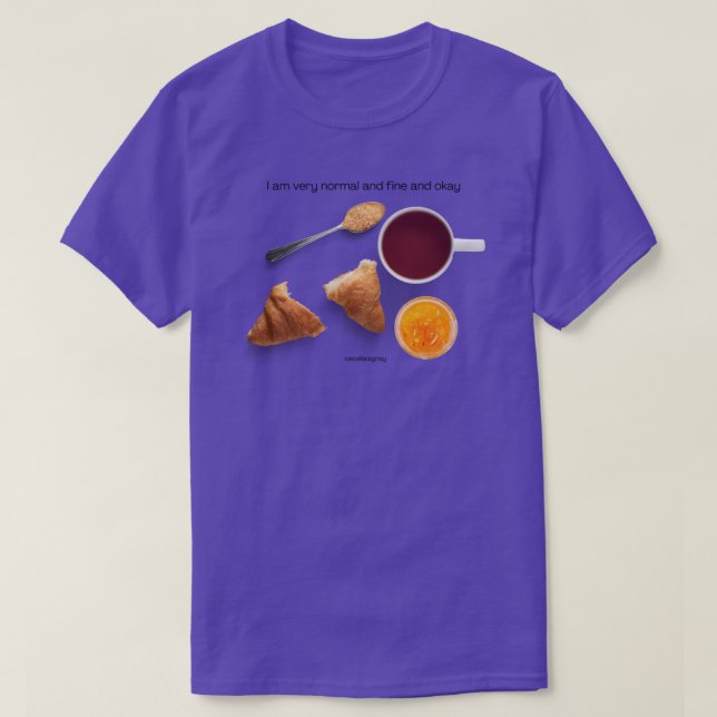 I Like Pirates and Tea a Healthy Amount Classic T- T-Shirt (Design Front)