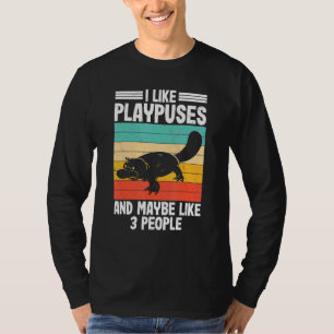 I Like Platypus Pltypus Pladapus Platypus Kids T-Shirt
