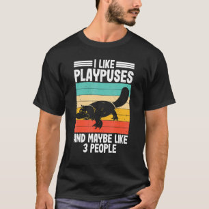 I Like Platypus Pltypus Pladapus Platypus Kids T-Shirt