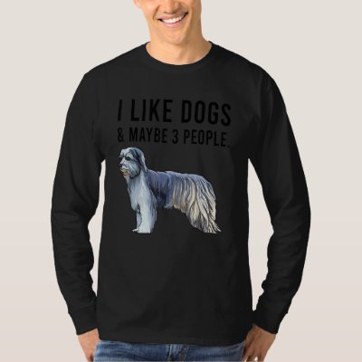 I Like Pyrenean Shepherd Dogs And Maybe 3 People T-Shirt
