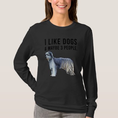 I Like Pyrenean Shepherd Dogs And Maybe 3 People T-Shirt
