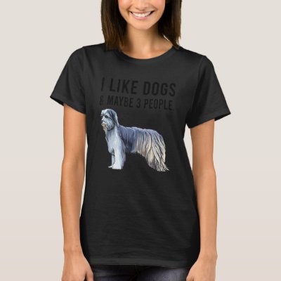 I Like Pyrenean Shepherd Dogs And Maybe 3 People T-Shirt
