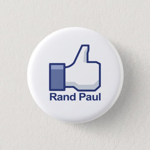 I Like Rand Paul Thumbs up Pinback Button