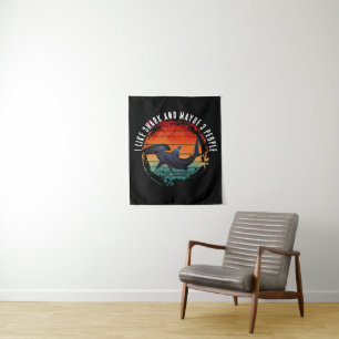 I LIKE SHARK AND MAYBE 3 PEOPLE TAPESTRY