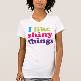 I Like Shiny Things V-Neck T-Shirt