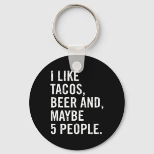 I Like Tacos Cinco De Mayo Keychain