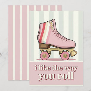 I Like The way  You Rock Valentine's  Day  Card