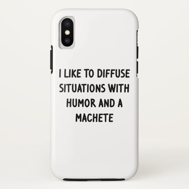 I Like to Diffuse Situations Case-Mate iPhone Case (Back)