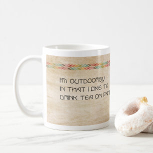 I Like to Drink Tea in London Mug