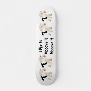 I like to moove it, mooove it ... cow skateboard deck