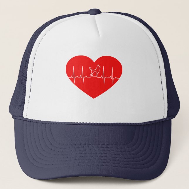 I like to nurse dogs Trucker Hat (Front)