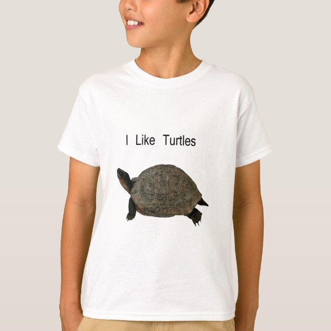 i like Turtles T-Shirt (Front)