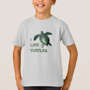 I like Turtles T-Shirt