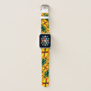 I Like Unique Flowers Apple Watch Band