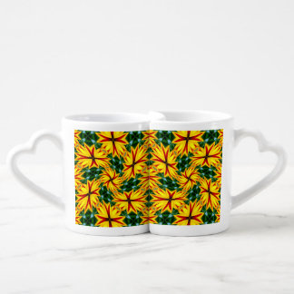 I Like Unique Flowers Coffee Mug Set