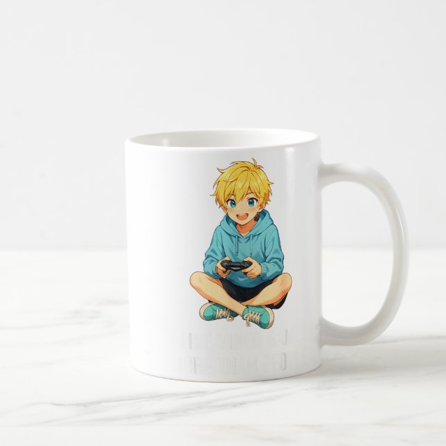 I Like Video Games More Than People Funny Gamer An Coffee Mug (Right)
