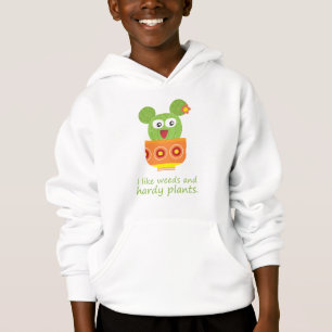 i like weeds and hardy friends hoodie