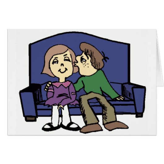 I Like You Valentine Cards (Front Horizontal)