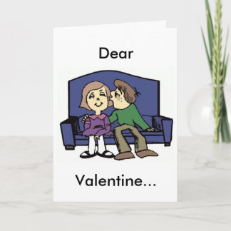 I Like You Valentine Holiday Card