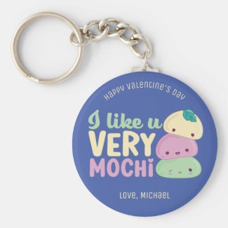 I Like You Very Mochi Funny Cute Valentine's Day