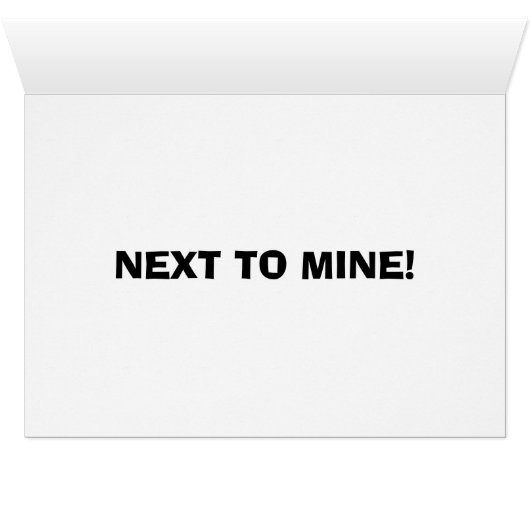 I Like Your Tulips Next To Mine! (Inside Horizontal (Bottom))