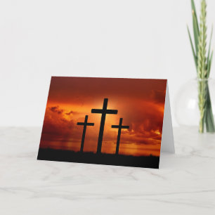 I Live by Faith in the Son of God Thank You Card