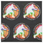I LIVE TO PLAY BASKETBALL | Sport Cool Gift Fabric