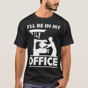 I ll Be In My Office For cooking baked goods anima T-Shirt