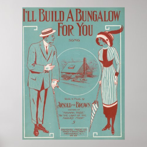 Ill Build a Bungalow for You Poster
