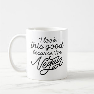 I Look This Good Because I’m Vegan Coffee Mug