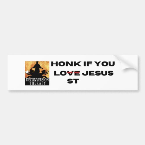 I Lost Jesus Bumper Sticker