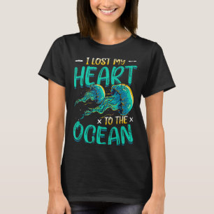 I lost my heart to the ocean jellyfish T-Shirt