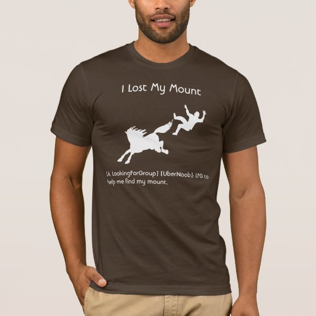 I Lost My Mount T-Shirt (Front)